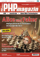 Cover PHPmagazin 3.15: Alice und Faker, March 2015