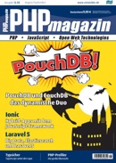Cover PHPmagazin 5.15: PouchDB!, March 2015