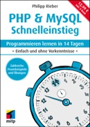 Book Cover: PHP & MySQL Schnelleinstieg, 1st Edition, 2021